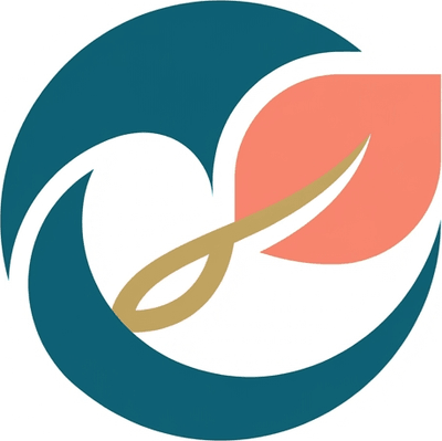 Стилизованный логотип компании Красотка 2019, посвященной женской красоте, на белом фоне.